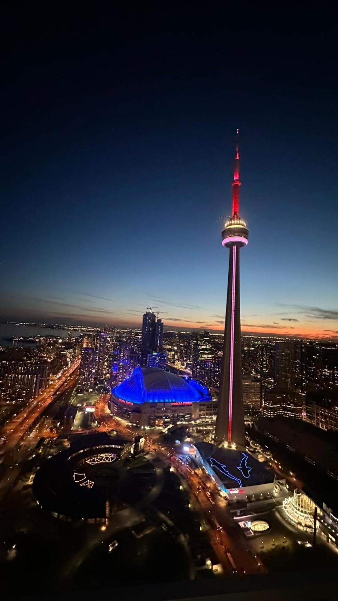 Downtown, Luxury Condo, Cn Tower, Rogers Center, Scocia Arena, Unobstructed View تورونتو المظهر الخارجي الصورة