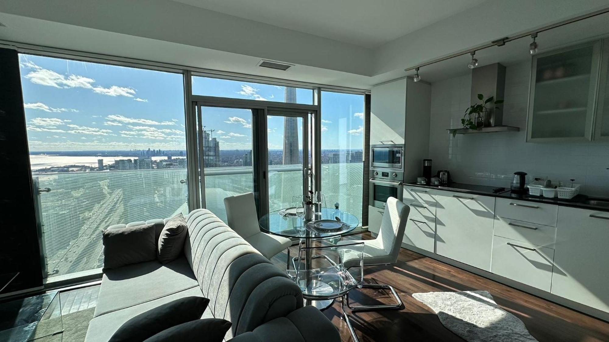 Downtown, Luxury Condo, Cn Tower, Rogers Center, Scocia Arena, Unobstructed View تورونتو المظهر الخارجي الصورة